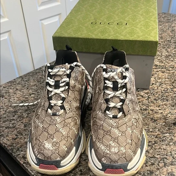Gucci x Balenciaga Triple S Sneaker 'The Hacker Project' - Picture 6 of 7